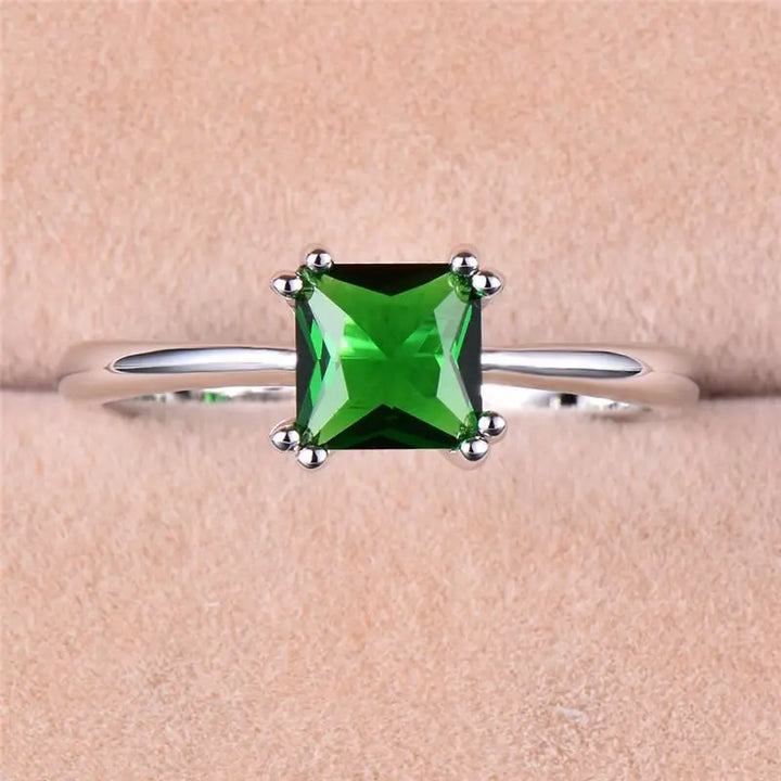Anillo Cariselle Dravine | Oro Blanco