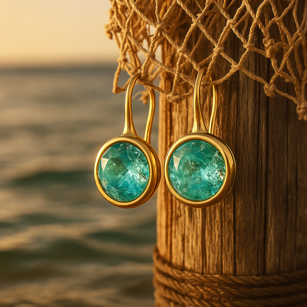 Teresa - Pendientes Sea drops