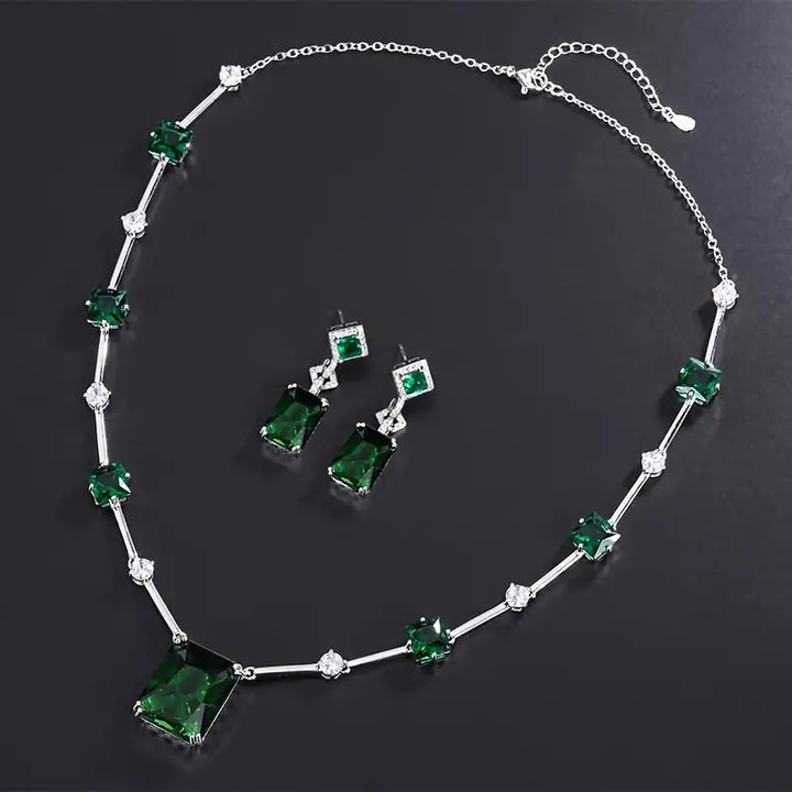 Conjunto de joyas Daphira Verelune | Oro blanco