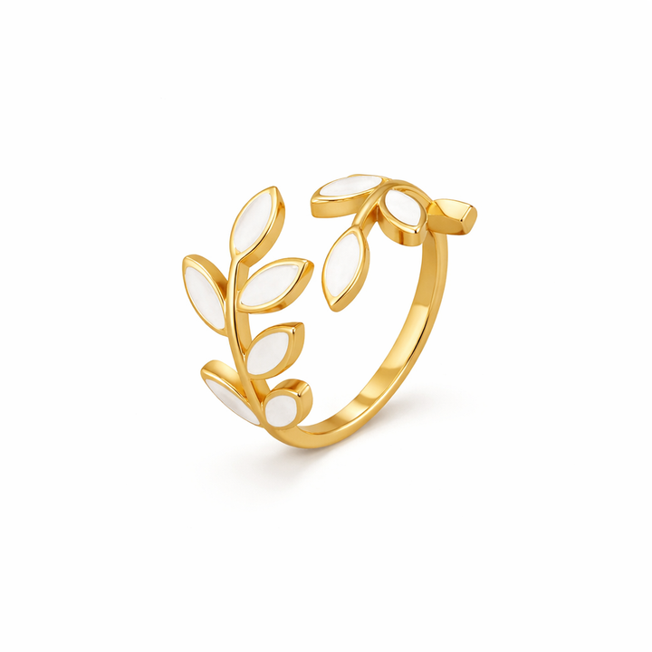 Gold Leaf Ring