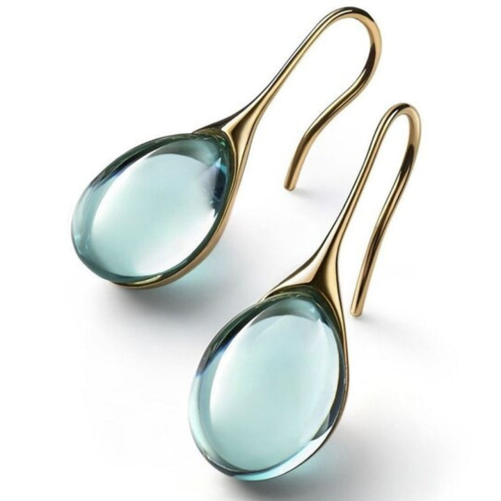 Pendientes de joyería de oro y plata