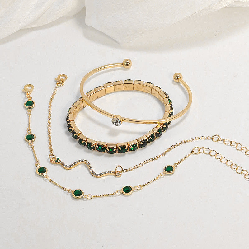 Conjunto de Pulseras Sorina Feldwyn | Oro