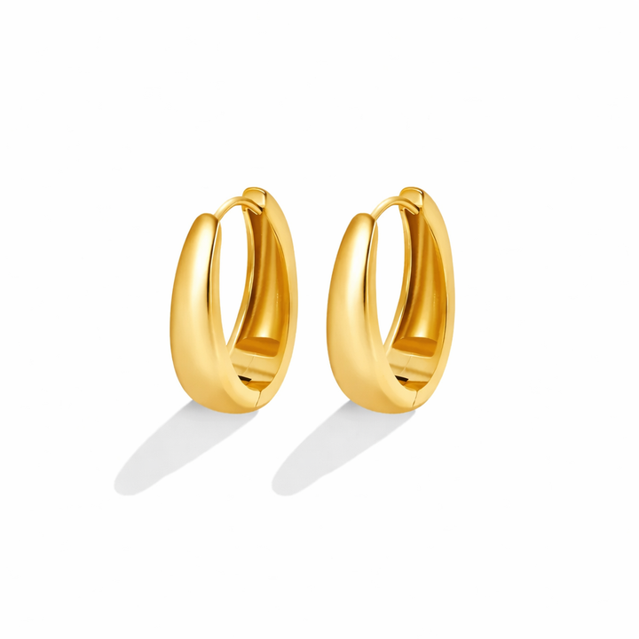 Valentina Gold Hoop Earrings
