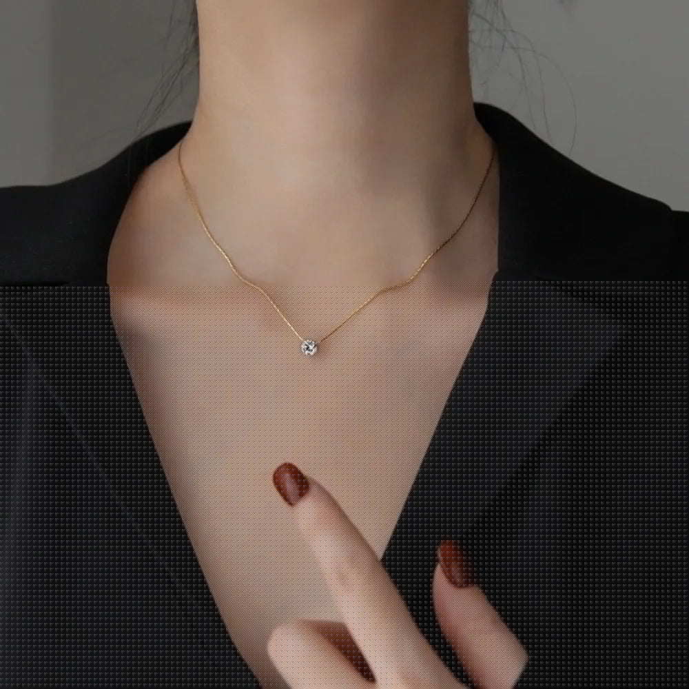 Collar de Moissanita Cléa